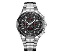 RORIOS Fashion Mens Watches Business Analog Quartz Watches Luminous Stainless Steel Wrist Watch Multifunction Dial Dress Watches for Man