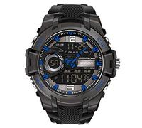 RORIOS Fashion Men's Watches Digital Quartz Watch Chronograph Sports Wrist Watch Waterproof Multifunction Men Watch with Alarm Timer