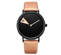 RORIOS Fashion Women Watches Analog Quartz Watch with Leather Strap Minimalist Ladies Wrist Watch Ultra-Thin Waterproof Watch