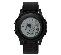 RORIOS Men's Casual Wrist Watch Simple Digital Wristwatch Multifunctional Electronic Watches Sport Waterproof Watch for Men Boy with Rubber Strap Black White