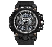 RORIOS Mens Sports Watch Multifunction Digital Watch with Alarm Luminous Wristwatches for Boy Men Analogue Military Watches