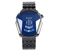 RORIOS Men's Watches Analog Quartz Watch Cool Creative Wristwatch with Stainless Steel Brecelet Fashion Sport Watch for Men