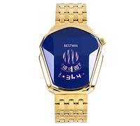 RORIOS Men's Watches Analog Quartz Watch Cool Creative Wristwatch with Stainless Steel Brecelet Fashion Sport Watch for Men