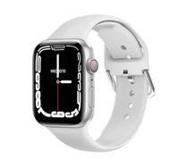 RORIOS Men's Women's Smart Watch Silicone Intelligent Wrist Watch Sports Fitness Smartwatch Bluetooth Calls Heart Rate Monitoring Watches White