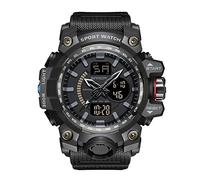 RORIOS Mens Women's Watch Unisex Digital Quartz Watches Multifunction Wrist Watches for Ladies Boys Waterproof Sports Watch with Alarm Timer