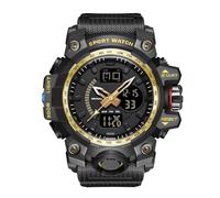 RORIOS Mens Women's Watch Unisex Digital Quartz Watches Multifunction Wrist Watches for Ladies Boys Waterproof Sports Watch with Alarm Timer