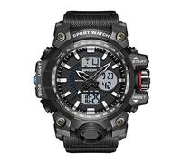 RORIOS Mens Women's Watch Unisex Digital Quartz Watches Multifunction Wrist Watches for Ladies Boys Waterproof Sports Watch with Alarm Timer