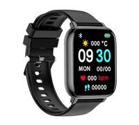RORIOS Smart Watch 1.77" HD Men's and Women's Smartwatch Bluetooth Call Incoming Call SMS Alerts Fitness Watch with Heart Rate Monitor GPS Multiple Sports Modes Black