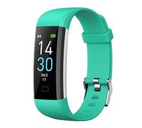 RORIOS Sports Smart Bracelet for Men Women Activity Tracker Band iP68 Waterproof 16 Sport Modes Fitness Smart Wristwatch Grass Green