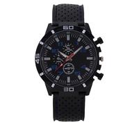 RORIOS Sports Watch for Men Stylish Analog Wristwatch with Breathable Perforated Strap Multi-Color Casual Timepiece Blue