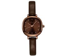 RORIOS Square Women Watches Analog Quartz Watch with Leather Strap Simple Dress Waterproof Wristwatch