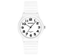 RORIOS Unisex Watch Analog Quartz Watch with Rubber Strap Men Women Simple Design Watch Waterproof Wristwatch for Mens/Womens