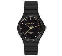 RORIOS Unisex Watch Analog Quartz Watch with Rubber Strap Men Women Simple Design Watch Waterproof Wristwatch for Mens/Womens