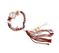RORIOS Women’s Boho Braided Bracelet Watch Tassel Beaded Quartz Analog Wristwatch Water-Resistant Fashion Accessory for Beach/Party/Daily Wear White