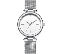 RORIOS Women Watch Waterproof Analogue Quartz Watch with Stainless Steel Mesh Strap Fashion Minimalist Wristwatch for Ladies Girls