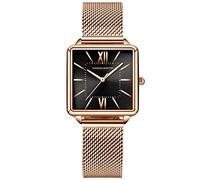 RORIOS Women Watches Analogue Quartz Watch Classic Casual Wrist Watch with Stainless Steel Mesh Strap Waterproof Simple Watch for Ladies Girls