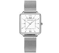 RORIOS Women Watches Analogue Quartz Watch Classic Casual Wrist Watch with Stainless Steel Mesh Strap Waterproof Simple Watch for Ladies Girls