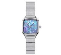 RORIOS Women Watches Analogue Quartz Watch with Stainless Steel Strap Unique Square Watch Waterproof Wrist Watch for Ladies Girls Women