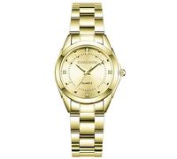 RORIOS Women Watches Analogue Quartz Watch with Stainless Steel Strap Waterproof Rhinestone Wrist Watches Elegant Dress Watches for Ladies Girls