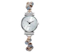 RORIOS Women's Analog Bracelet Watch Lightweight Adjustable Stretch Band with Stone Accents Daily Wear for Women Blue