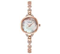 RORIOS Women's Bracelet Wristwatch Ladies Analogue Quartz Watch Elegant Diamond Wrist Watch Girls Waterproof Watch Dress Stainless Steel Watch