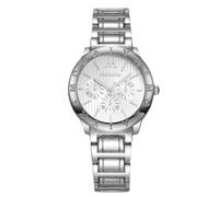RORIOS Women's Elegant Quartz Fashion Watch with Metal Band Stylish Dress Wristwatch for Daily & Party White Silver