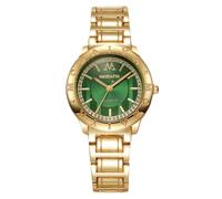 RORIOS Women's Metal Watch Fashion Analog Quartz Wristwatch with Multiple Color Dials Elegant Casual Dress Watches for Daily Wear Green