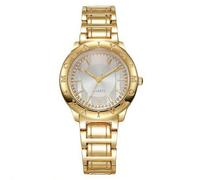 RORIOS Women's Metal Watch Fashion Analog Quartz Wristwatch with Multiple Color Dials Elegant Casual Dress Watches for Daily Wear White Gold