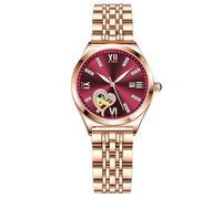 RORIOS Women's Watches Analog Quartz Watch with Stainless Steel Strap Luminous Watch Self-Winding Ladies Dress Wrist Watches