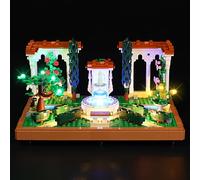 Rorliny LED Light Kit Compatible with Lego Icons Fountain Garden 10359 (No Lego Model Set), Lighting Set Compatible with Lego Icons 10359-Classic Version Light