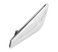 RORLL Car Wheel Fender For BMW X3 F25 2009-2017 For X4 F26 2013-2018 Left Right Chrome Car Front Side Fender Finisher 1Pcs 51117338569(1pcs Right)