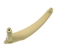 RORLL for BMW E70 E71 X5 X6 Car Armrest Beige Black Left Right Interior Door Handle Panel Pull Trim Cover Car Interior Door Handle(Beige R)