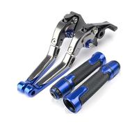 RORLL for VTR1000F VTR 1000 V/FW/FX for Firestorm 1997-1999 Motorcycle CNC Adjustable Folding Extendable Brake Clutch Levers Handlebar Brake Clutch Motorcycle(Blue)