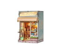 Roroom DIY Book Nook Kit, DIY Dollhouse Bookshelf Insert Decor Alley, Wood Bookend Model Building with LED Light, Handmade Craft for Birthday Christmas and Valentine's Day-(The Last Drop-ZWSL36)
