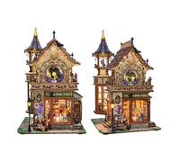 Roroom Diy Miniature House Kit, Wooden Doll house Miniature Kit with Furniture, 1:24 Creative Room Idea Gift for Adult Friend Lover - Time Magic Club SQ71
