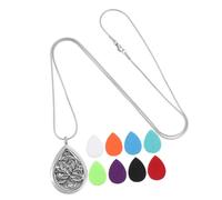RORPOIR 1 Set Aroma Necklace for Women Stylish Stainless Steel Diffuser Pendant Versatile Aromatherapy Jewelry for Various Occasions Compliment Getting Accessory for Turtlenecks and