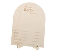 RORPOIR 1 Set Ultrasonic Photo Frame Picture Keepsake Frame Sonogram Frame Newborn Picture Frames Expecting Parents Frame for Mom Cute Newborn Photo Frame Picture Stands Wooden