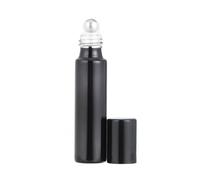 RORPOIR 10ml Glass Roll-on Bottles Leak-proof Refillable Cosmetic Containers with Rolling Balls Easy to Transport 10pcs Set for Travel and Pocket Use Random Color