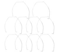 RORPOIR 10pcs Plastic Bucket Handles with Ergonomic Design and Sturdy Iron Core, Comfortable Grip for Plastic Barrels, for Home Cleaning and Gardening Tasks
