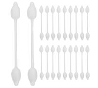 RORPOIR 112pcs Organic Cotton Swabs for Nose and Ear with Large Rounded Tips, Comfortable and Gentle, Ergonomic Design for Daily Use and Travel, Suitable and Women