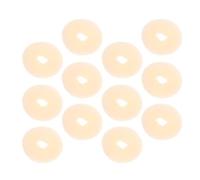 RORPOIR 12 pcs Doughnut Hair Maker Hair Bun Shaper Small Beige Nylon Suitable for Hair Braiding for Various Occasions