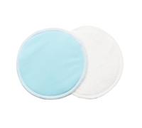 RORPOIR 12pcs Overflow Breast Pads Reusable Nursing Pads Leakproof Bamboo Fabric for Breastfeeding Mothers