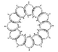 RORPOIR 15pcs Precision Poultry Shears Spring Replacement for Kitchen and Meat Scissors, Silver Spring Steel Material with Automatic Rebound and Tension Maintenance, for Home Cooks