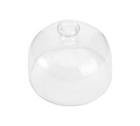 RORPOIR 1pc Cake Cover Handle Glass Dome for Cake Storage Diameter Height for Keeping Desserts Fresh and Protected