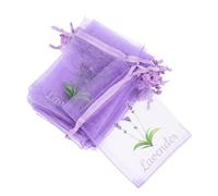 RORPOIR 20pcs Empty Sachet Bags Muslin Drawstring Bags for Spice Herbs Dried Lavender Flowers