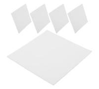 RORPOIR 20pcs Heat-Resistant Ceramic Glazing Mat Nonstick Pottery Pad Stable Surface Square Shape for Kiln Shelf Use in Pottery Firing and Sculpting Crafts