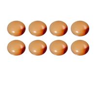 RORPOIR 20pcs round Carnelian Cabochon Gemstone Patch for Jewelry Making and Craft Supplies, 0.4cm Flat Base with Delicate Design, for DIY Jewelry Design and Wide Applications