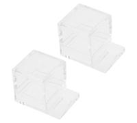 RORPOIR 2pcs Acrylic Ant Water Feeders Large Capacity Pet Feeding Dishes with Versatile and Pet-friendly Design for Small Animals and Reptiles in Terrariums
