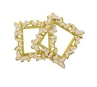 RORPOIR 2pcs Acrylic Socket Protection Cover in Butterflies Cartoon Shape, Creative Wall Switch Decorative Cover for Home Nursery, Christmas Decoration and Marking Place