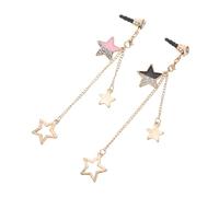 RORPOIR 2pcs Creative Earphone Audio Caps Dust Plug for Phone and Electronic Products Random Color